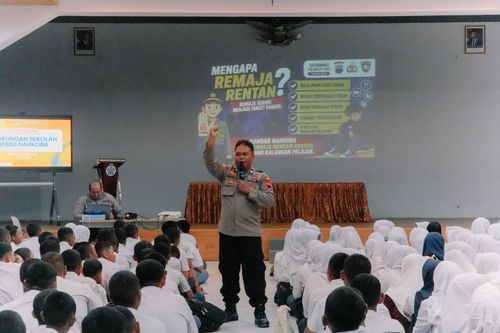 MPLS SMK Tunas Harapan Pati  tahun 2026 Sosialisasi dari tim Polresta Pati #2